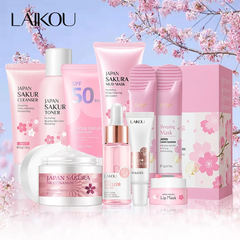Radiant Glow Skincare Set™ - Ultimate 9-Piece Luxury Kit for Luminous Skin