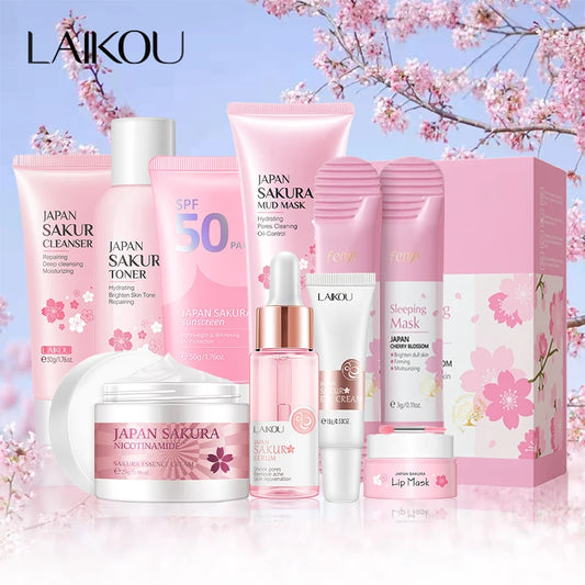 Radiant Glow Skincare Set™ - Ultimate 9-Piece Luxury Kit for Luminous Skin